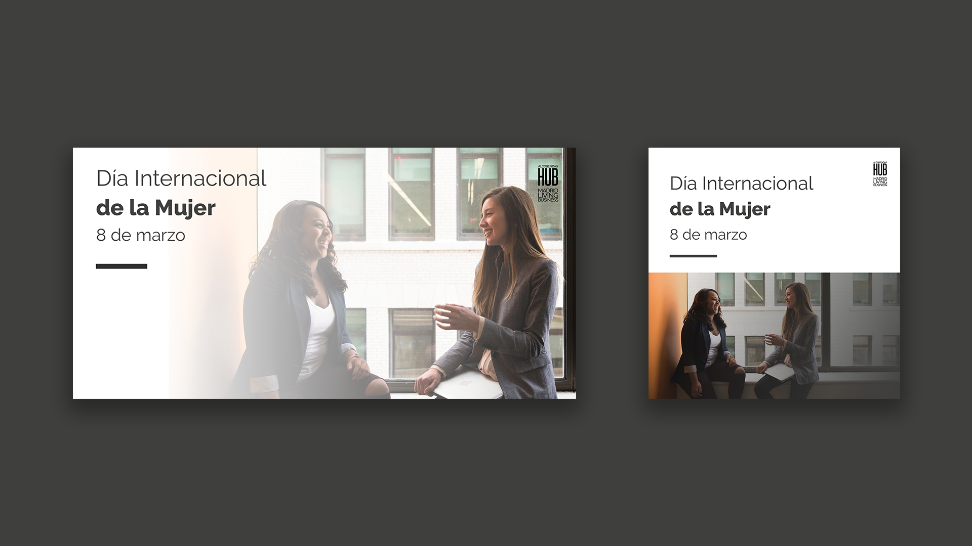 Creatividad para RRSS celebrando el Día Internacional de la Mujer