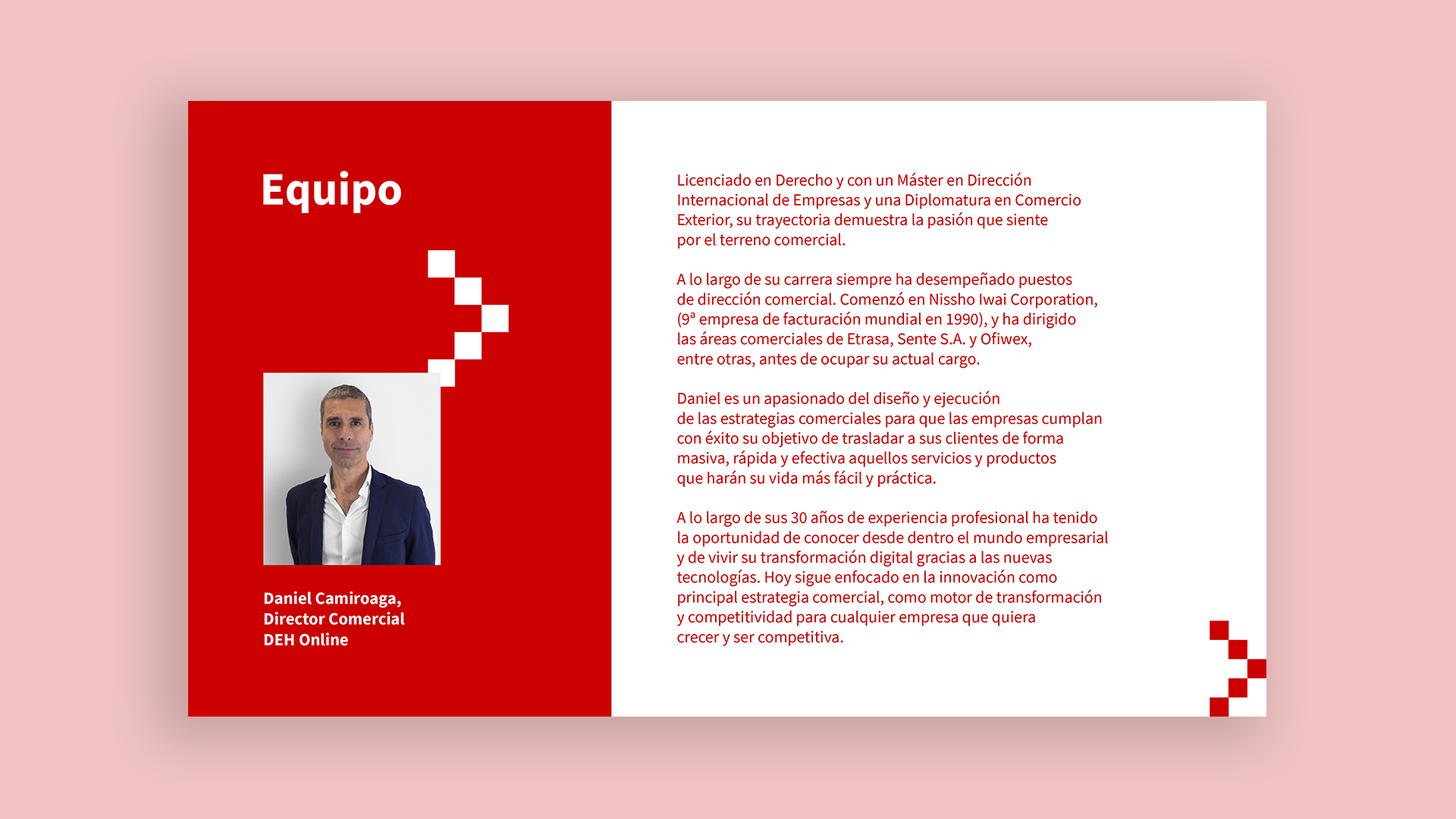 Séptima página del dossier DEH Online