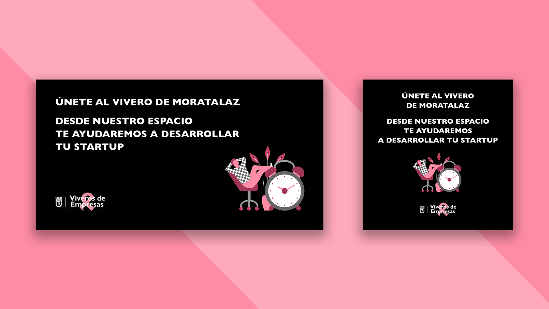 Creatividad para RRSS incentivando la unión de nuevas empresas al vivero